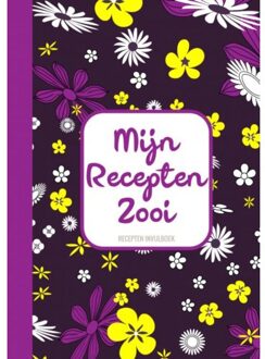 Grappig Cadeau - Recepten Invulboek - Receptenboek - "mijn Recepten Zooi" - Boek Cadeau