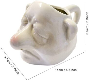 Grappige Dwerg Vormige Keramische Ei Separator Eigeel White Separator Huishouden Keuken Gadget Egg Gereedschap Koken Bakken