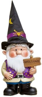 Grappige Kerst Gnomes Peep Yard Teken Met Stakes Outdoor Decoraties Voor Tuin Patio Thuis Wall Decor Loopbrug Paars