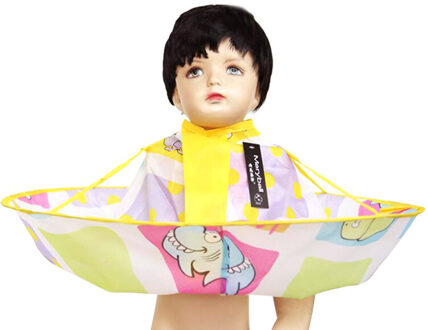 Grappige Mariene Organismen Print Haar Snijden Mantel Leuke Cartoon Patroon Baby Shampoo Capes