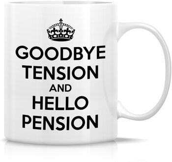 Grappige Mok Goodbye Spanning En Hello Pension 11 Oz Keramische Mokken