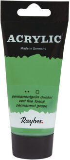 Grasgroene acrylverf/hobbyverf op waterbasis 75 ml - Hobbyverf