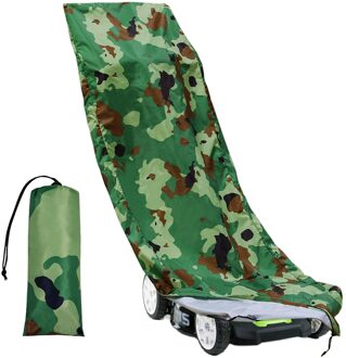 Grasmaaier Cover 210D Upgrade Premium Heavy Duty Oxford Push Maaier Cover Met Stof-en Waterdicht, tas Voor Universal Fit Maat camouflage