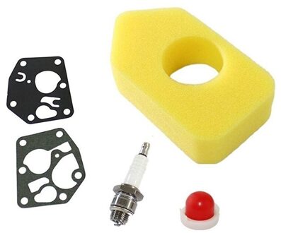 Grasmaaier Service Kit 698369 Luchtfilter Geschikt Voor Briggs & Stratton Klassieke En Sprint Motoren
