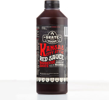 Grate Goods Kansas City Red Barbecue Sauce Knijpfles 775ml