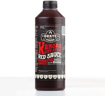 Grate Goods Kansas City Red Barbecue Sauce Knijpfles 775ml