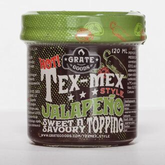 Grate Goods Tex-Mex Style Jalapeño - BBQ saus - 120 ml