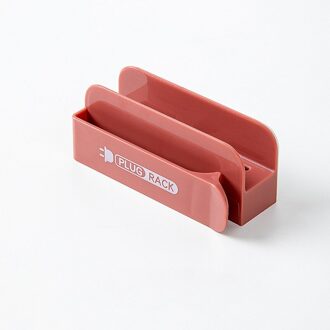Gratis Ponsen Stekker Haak Houder Telefoon Opladen Stand Rack Cordable Stekker Opslag Woondecoratie