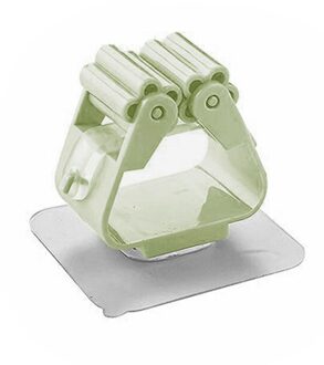 Gratis Ponsen Sterke Dragende Mop Clip Keuken Tool Mop Bezem Opbergrek Naadloze Badkamer Huis Keuken Opslag Rack TSLM1 04