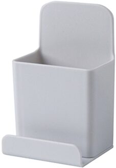 Gratis Punch Muur Opknoping Rack Afstandsbediening Praktische Bespaar Ruimte Thuis Slaapkamer Mobiele Telefoon Afstandsbediening Beugel Opbergdoos