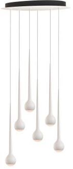 Grau Falling Sun Chandelier 6 - Wit