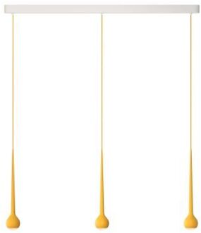 Grau Falling Sun Trace Three Hanglamp - Oranje