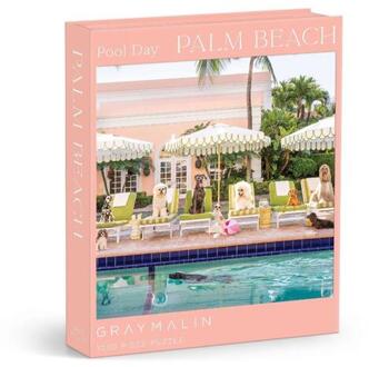 Gray Malin Palm Beach Poolside Piece Book Box Puzzle -  Galison (ISBN: 9780735383814)