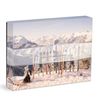 Gray Malin The Winter Holiday 500 Piece Double Sided Puzzle - Galison