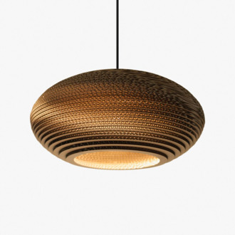 Graypants DISC 16 Hanglamp Ø 43 cm Bruin