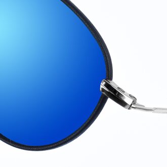 Grazy Ronde metalen zonnebril voor dames Zilver