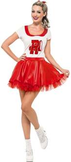 Grease cheerleader kostuum voor vrouwen - M - Volwassenen kostuums