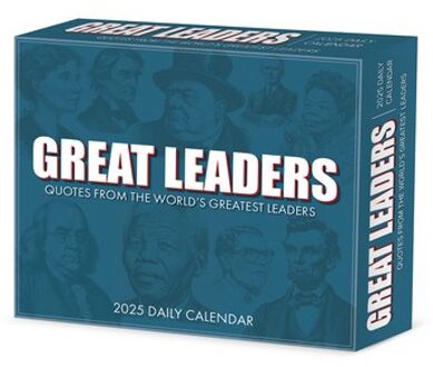 Great Leaders, Greatest Quotes 2025 6.2 X 5.4 Box Calendar - Willow Creek Press