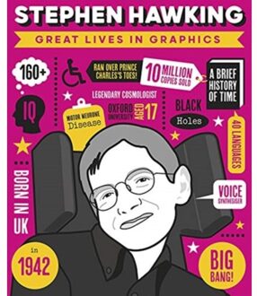 Great Lives In Graphics: Stephen Hawking - Great Lives In Graphics - Books Button
