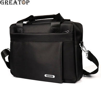GREATOP Men Handbags Large Capacity Briefcase Office Portable Laptop Shoulder Bag Waterproof Business Travel Crossbody Bags