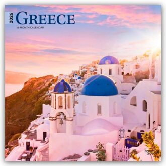 Greece - Griechenland 2026 - 16-Monatskalender - Browntrout Wandkalender - Browntrout Publishers