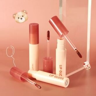 Greedy Bear Watery Lip Glaze - 4 Colors 602# Love Fireworks - 3g