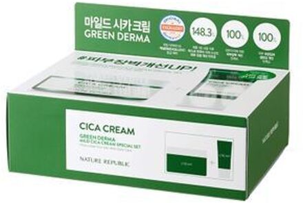 Green Derma Mild Cica Cream Special Set 12 pcs