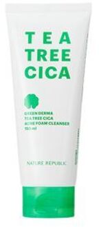 Green Derma Tea Tree Cica Acne Foam Cleanser 150ml