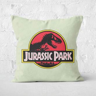 Green Jurassic Park Square Cushion 40x40cm - 60x60cm - Eco Friendly