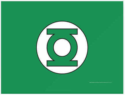 Green Lantern Chopping Board
