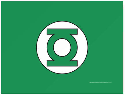 Green Lantern Chopping Board