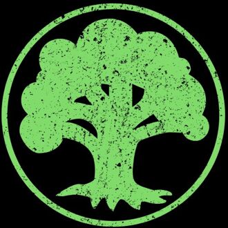 Green Mana T-shirt - Zwart - L - Zwart