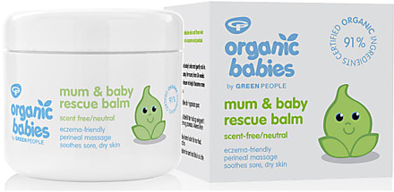 green people Mum & Baby Rescue Balm Parfumvrij