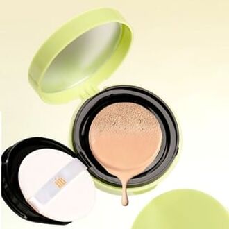 Green Porcelain Makeup Mist Air Cushion Cream - 2 Colors #C2 Natural color