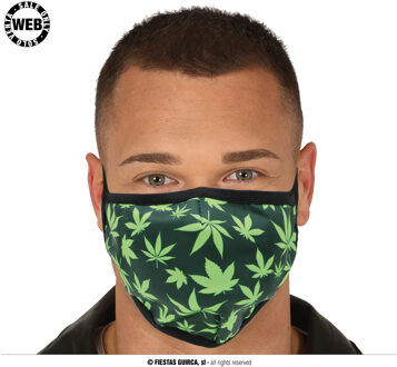 Green reusable mask 3 layers