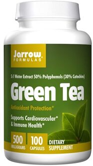 Green Tea 500 mg (100 Vegetarian Capsules) - Jarrow Formulas