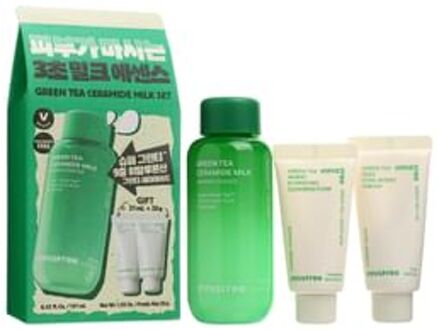 Green Tea Ceramide Milk Set 3 pcs