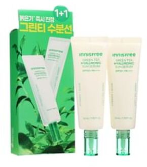 Green Tea Hyaluronic Moist Sun Serum Special Set - Zonnebrandserum Set