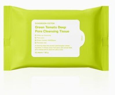 Green Tomato Deep Pore Cleansing Tissue 10 sheets