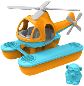 Green Toys Zee Helikopter Oranje/Blauw