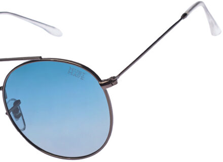 GREENARMY Unisex Ronde Gepolariseerde Zonnebril UV 400 Bescherming Zwart