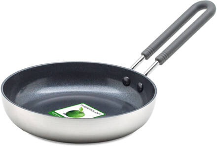 Greenpan Mini Keramische Koekenpan - Ø14 cm - Inductie Zilver