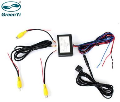 Greenyi Intelligente Controle Twee Kanaals Auto Camera Video Schakelaar (Auto Video-Automatische Schakelaar) sluit Voor-of Zijkant/Achter Camera