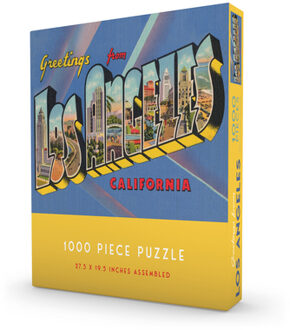 Greetings From Los Angeles Puzzle 1000 Pieces -  Gibbs Smith Gift (ISBN: 9781423668817)