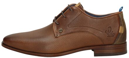 Greg Wall nette heren schoenen - Cognac - Maat 41