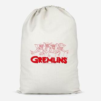 Gremlins Christmas Carolling Cotton Storage Bag - Large