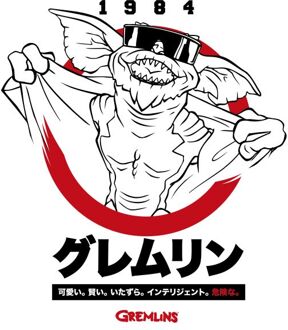 Gremlins Flasher Japanese Men's T-Shirt - White - L Wit