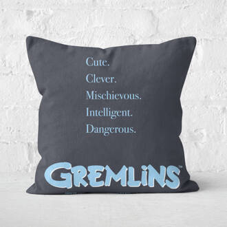 Gremlins Poster Square Cushion - 60x60cm