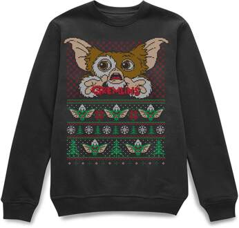 Gremlins Ugly Knit Christmas Jumper - Black - M Zwart