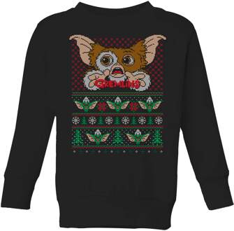 Gremlins Ugly Knit Kids' Christmas Jumper - Black - 110/116 (5-6 jaar) Zwart - S